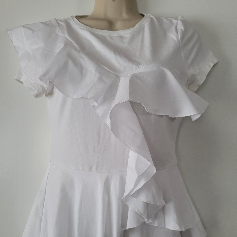 White House Black Market Women's  White Blouse Sz XXS